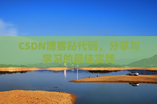 CSDN博客贴代码，分享与学习的最佳实践